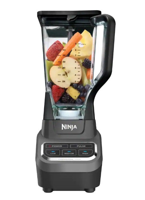 Ninja Powerful Food Processor/Blender Kitchen Appliance with 3 Blade  Accessories 