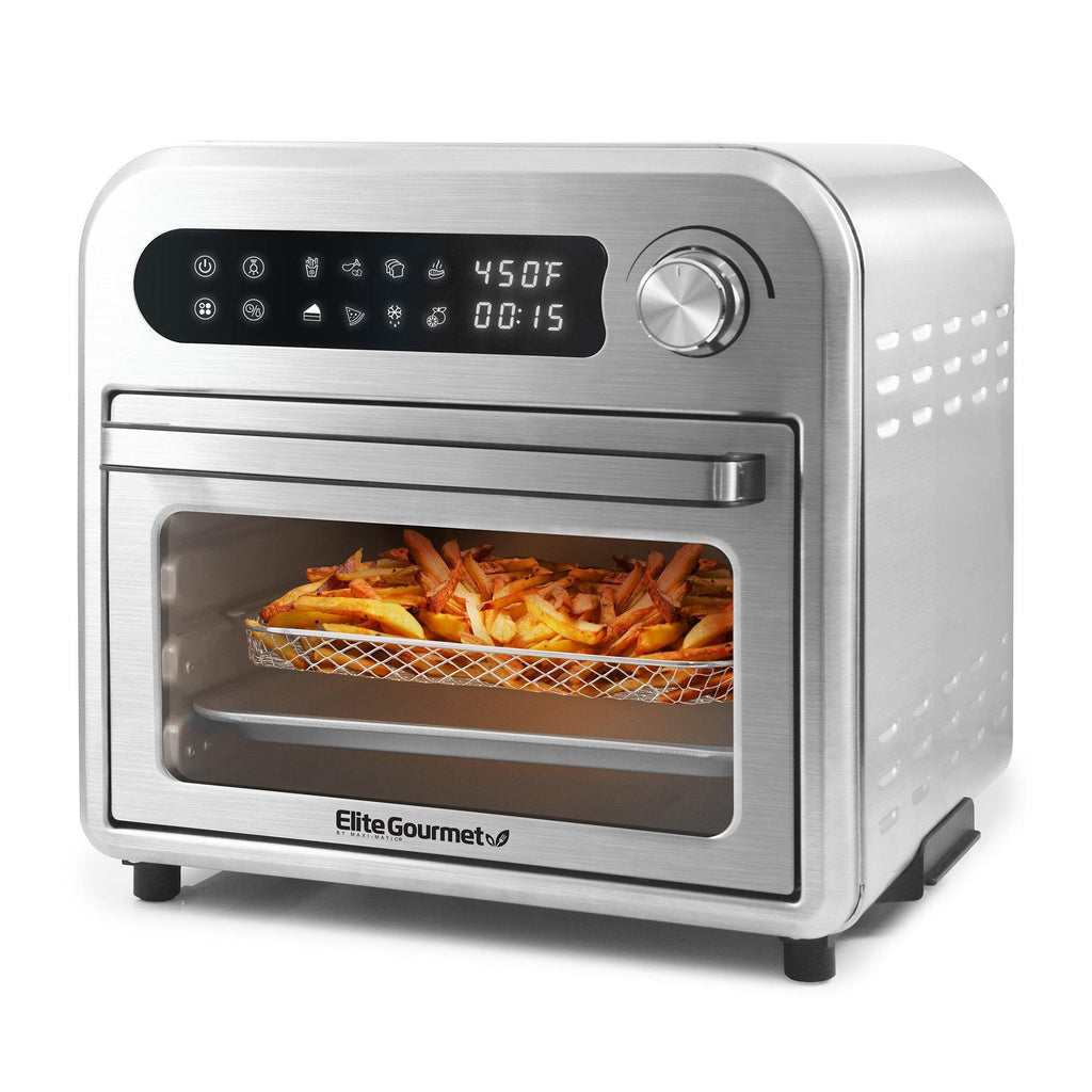 Large Digital Air Fryer Toaster Oven (Stainless Steel)