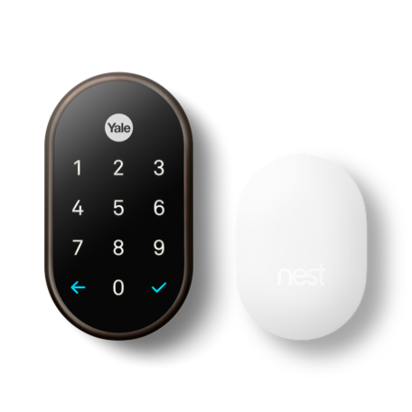 Google Nest x Yale Lock - Tamper-Proof Smart Deadbolt Lock with