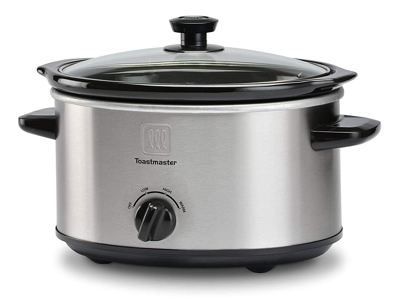 Crock Pot 7-Quart Smart-Pot Slow Cooker, Brushed Stainless Steel