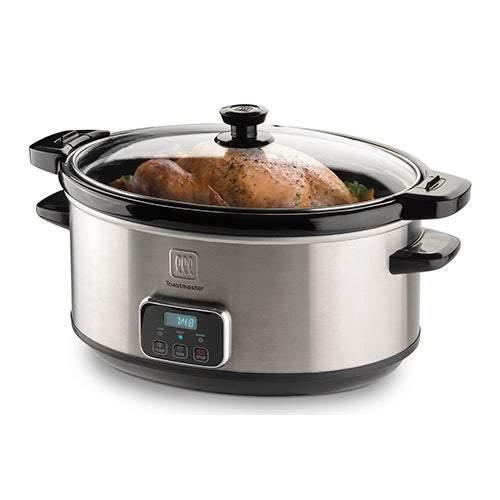 GE 5 QT Oval Crock Pot & Insulated Carrier