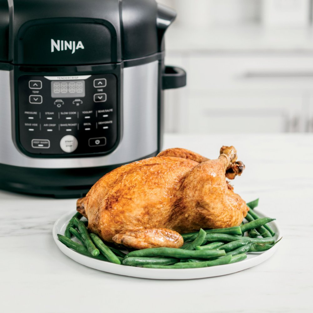 Ninja Foodi 11 in 1 6.5 Qt. Pro Pressure Cooker Air Fryer in Stainless Steel Smart Neighbor