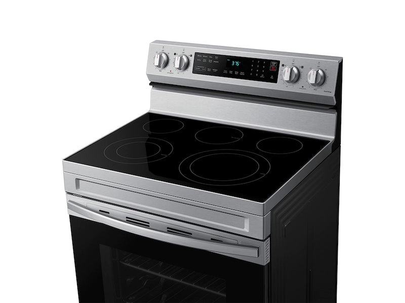 6.3 cu ft. Smart Wi-Fi Enabled Fan Convection Electric Range with Air Fry &  EasyClean®