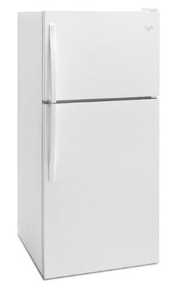 Whirlpool 18 Cu. Ft. 30 Wide Top Freezer Refrigerator in White