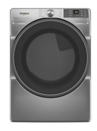 Whirlpool 7.4 Cu. Ft. Smart Front Load Electric Dryer with Wrinkle Shield™ Option Radiant Silver