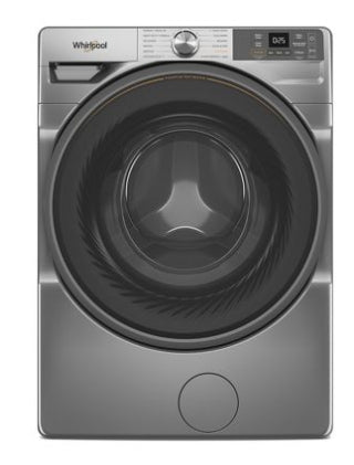 Whirlpool 4.5 Cu. Ft. Smart Front Load Washer with FreshFlow™ Vent System in Radiant Silver