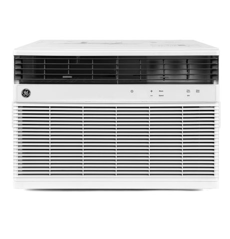 GE® 8,000 BTU Smart Heat/Cool Electronic Window Air Conditioner for Medium Rooms up to 350 sq. ft. in White