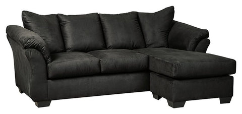 Darcy - Black - Sofa Chaise