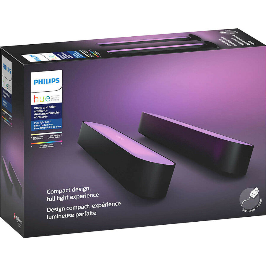 Barre lumineuse Philips Hue Play - Ambiance blanche et couleur