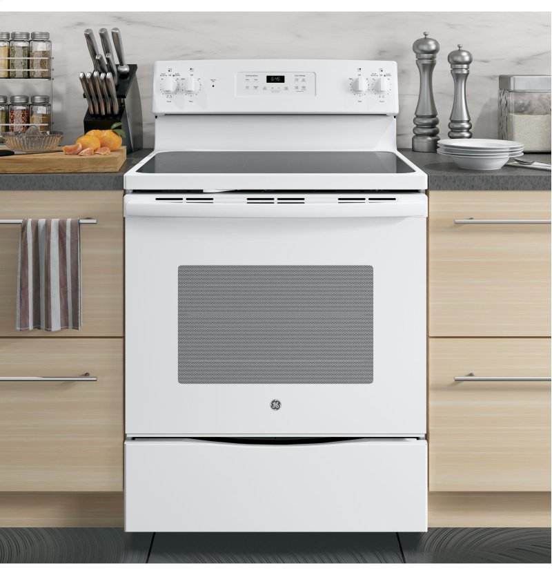 GE® 30 Free-Standing Electric Range - JB710WHWW - GE Appliances