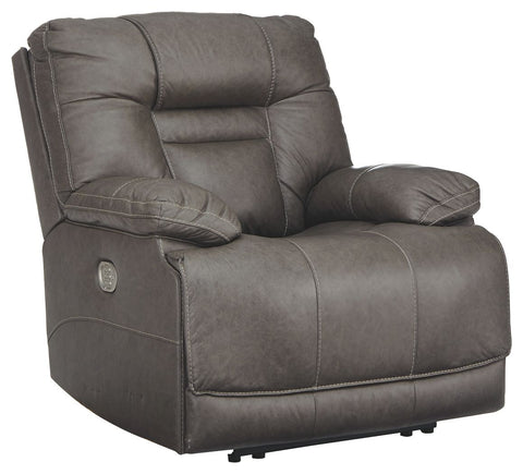 Wurstrow - Smoke - PWR Recliner/ADJ Headrest