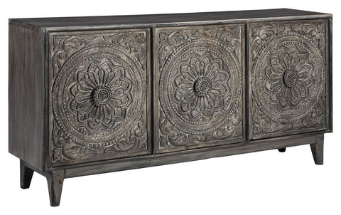 Fair Ridge - Dark Brown - Accent Cabinet