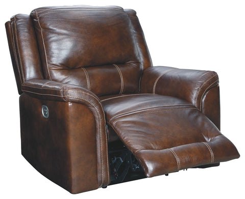 Catanzaro - Mahogany - PWR Recliner/ADJ Headrest