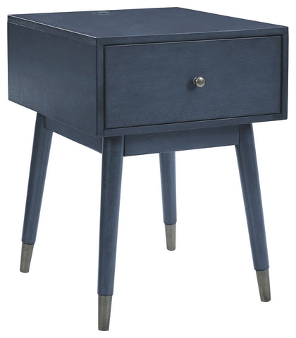 Paulrich - Antique Blue - Accent Table