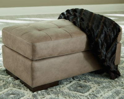 Ashley Furniture Maderla Ottoman Brown/Beige