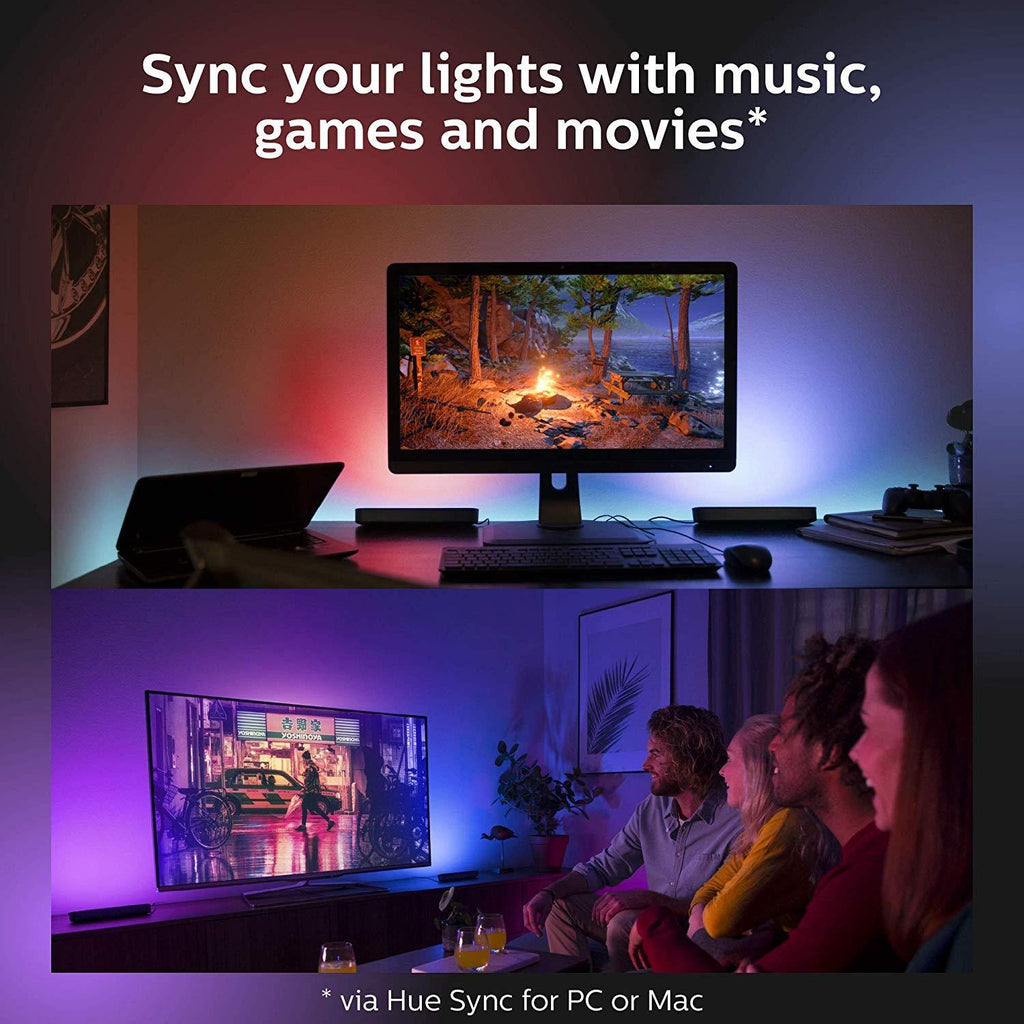Philips Hue White And Color Ambiance Play Light Bar Extension Pack