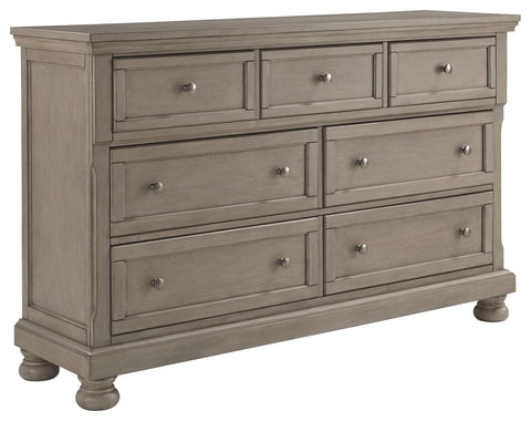 Lettner - Light Gray - Dresser