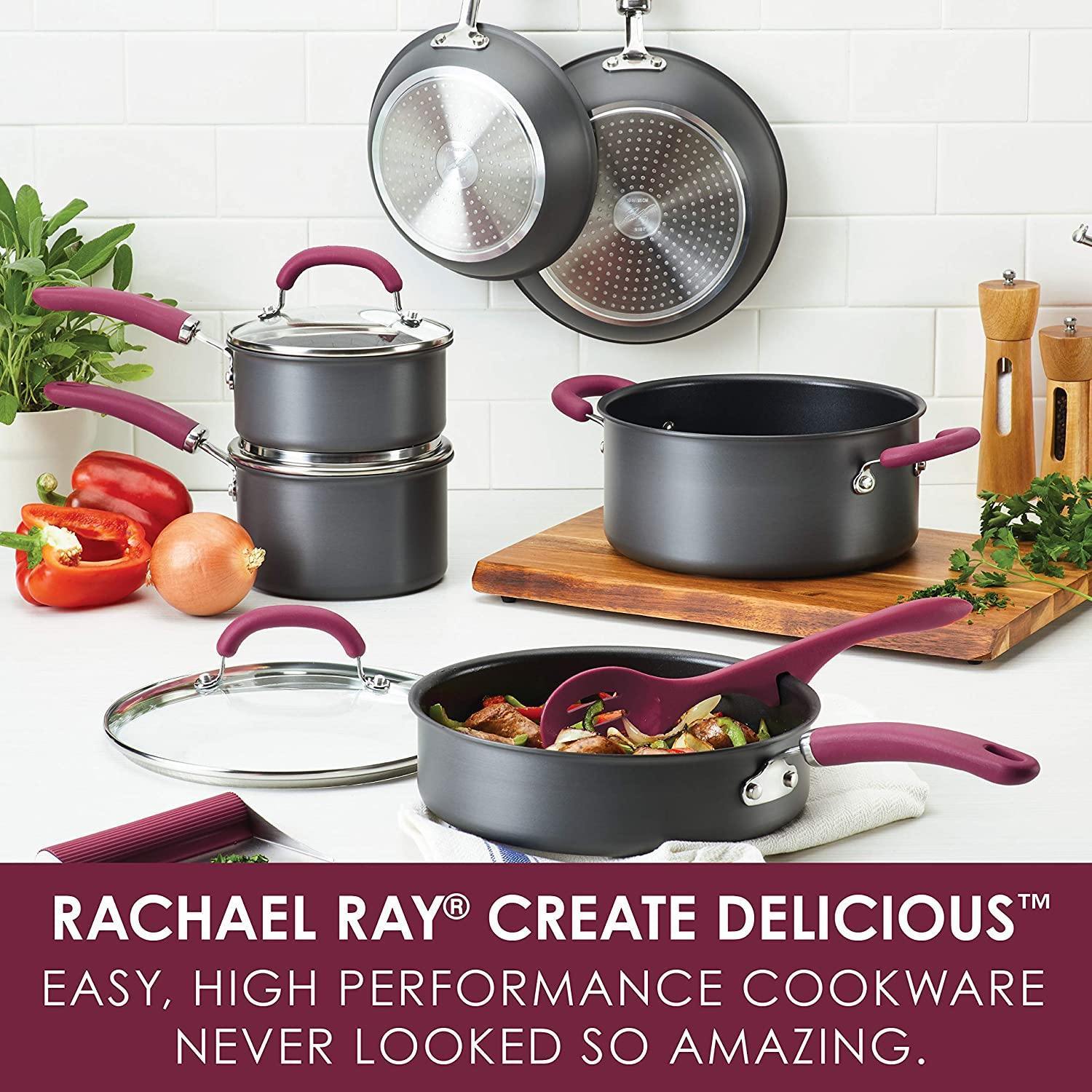 NEW* Rachel Ray 11-piece cookware - Cookware Sets - Omaha, Nebraska