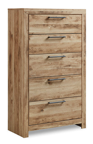 Ashley Furniture Hyanna Chest of Drawers Brown/Beige