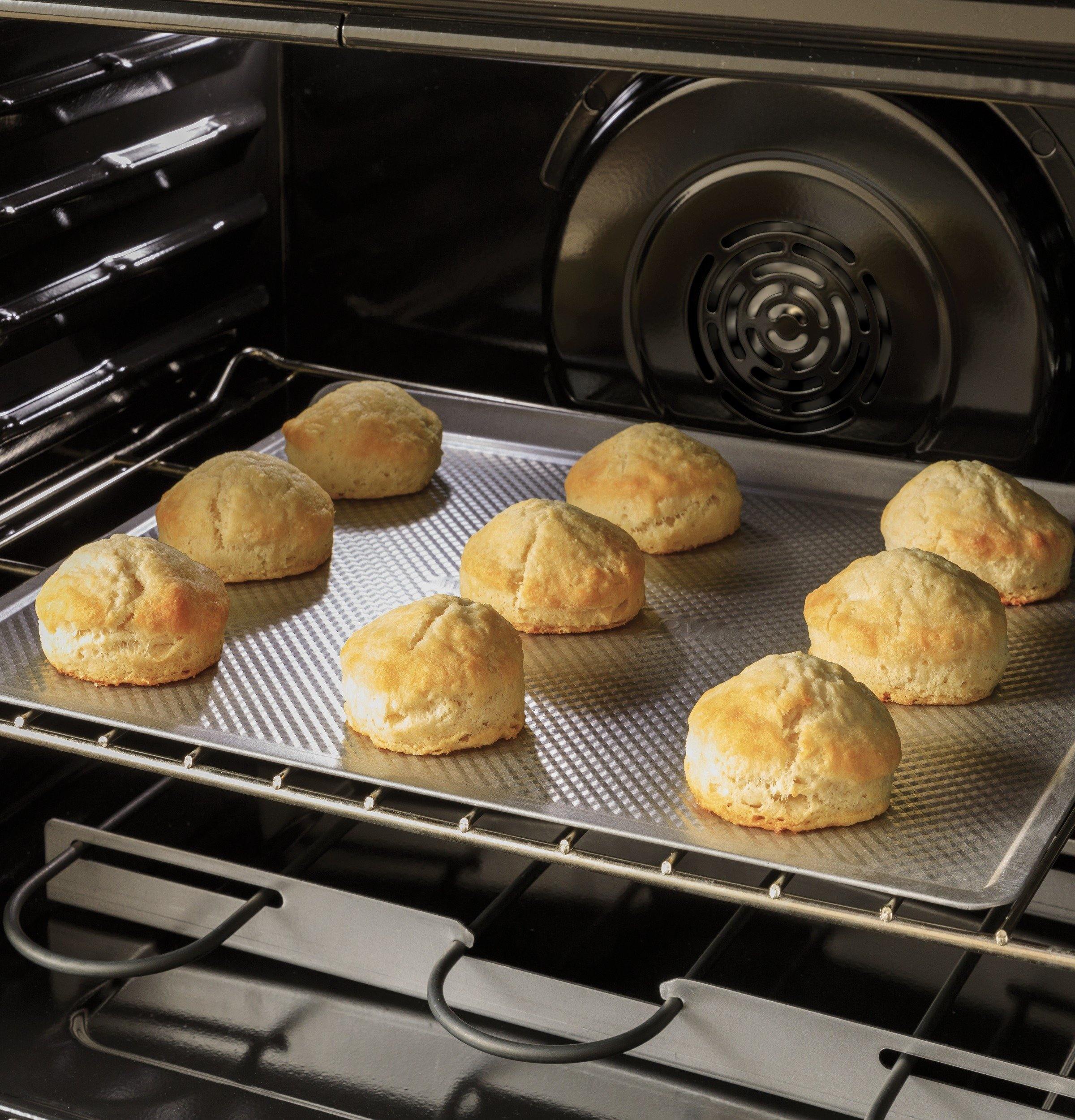 GE® 30 Free-Standing Electric Convection Range with No Preheat