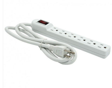 Metra Power Strip - 6 Outlets