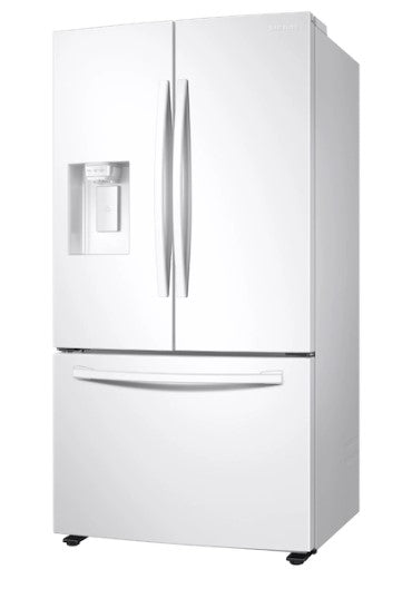 Samsung 28 Cu. ft. Large Capacity 3-Door French Door Refrigerator in Black Stainless Steel