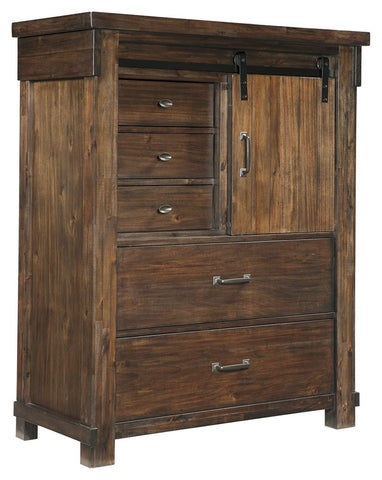 Lakeleigh - Brown - Five Drawer Chest